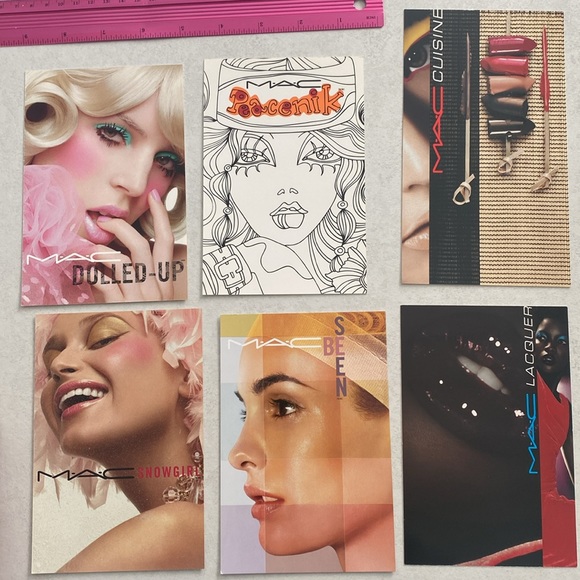 2000’s Mac cosmetics promotional post cards - Picture 4 of 5
